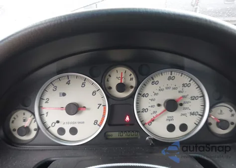 2004 Mazda Mx-5 Miata Ls из США, поврежденный, VIN JM1NB353840403704